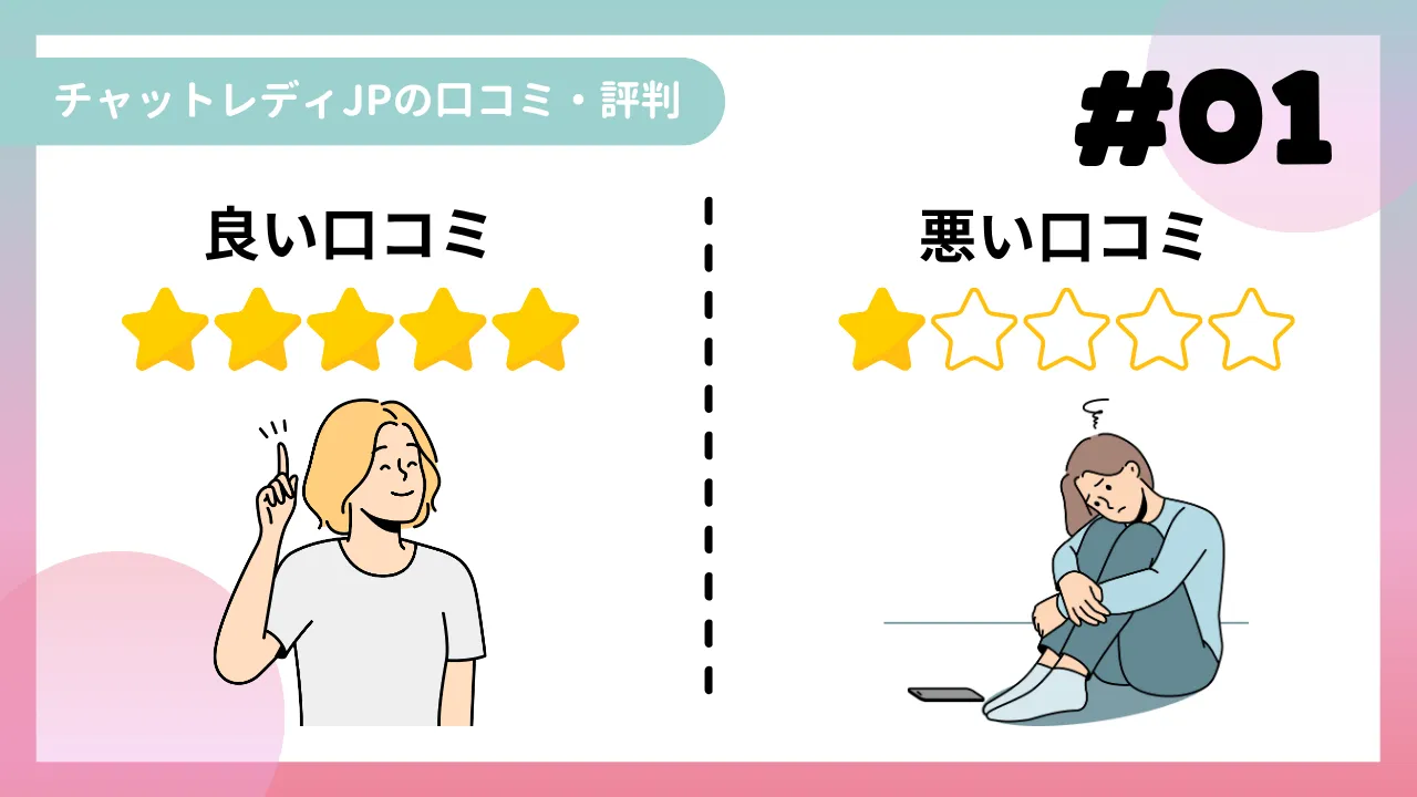 チャットレディJPの口コミ・評判
