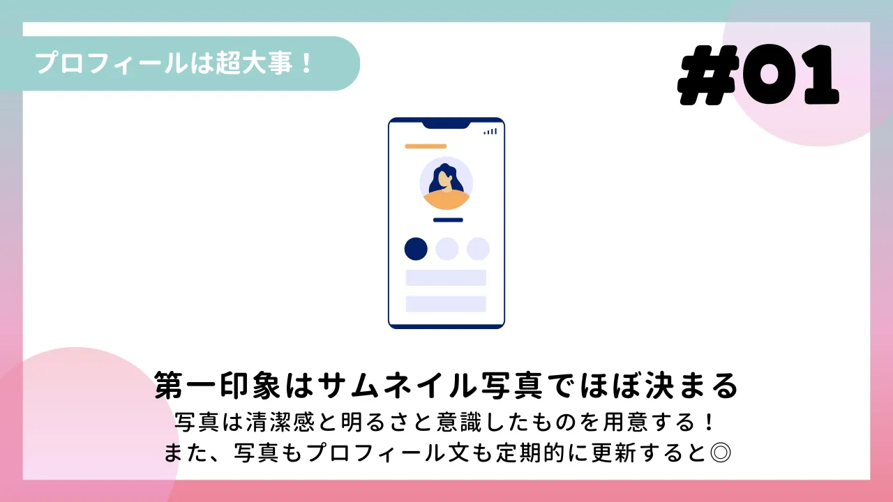 プロフィールは超大事！